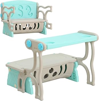 kids desk bench
