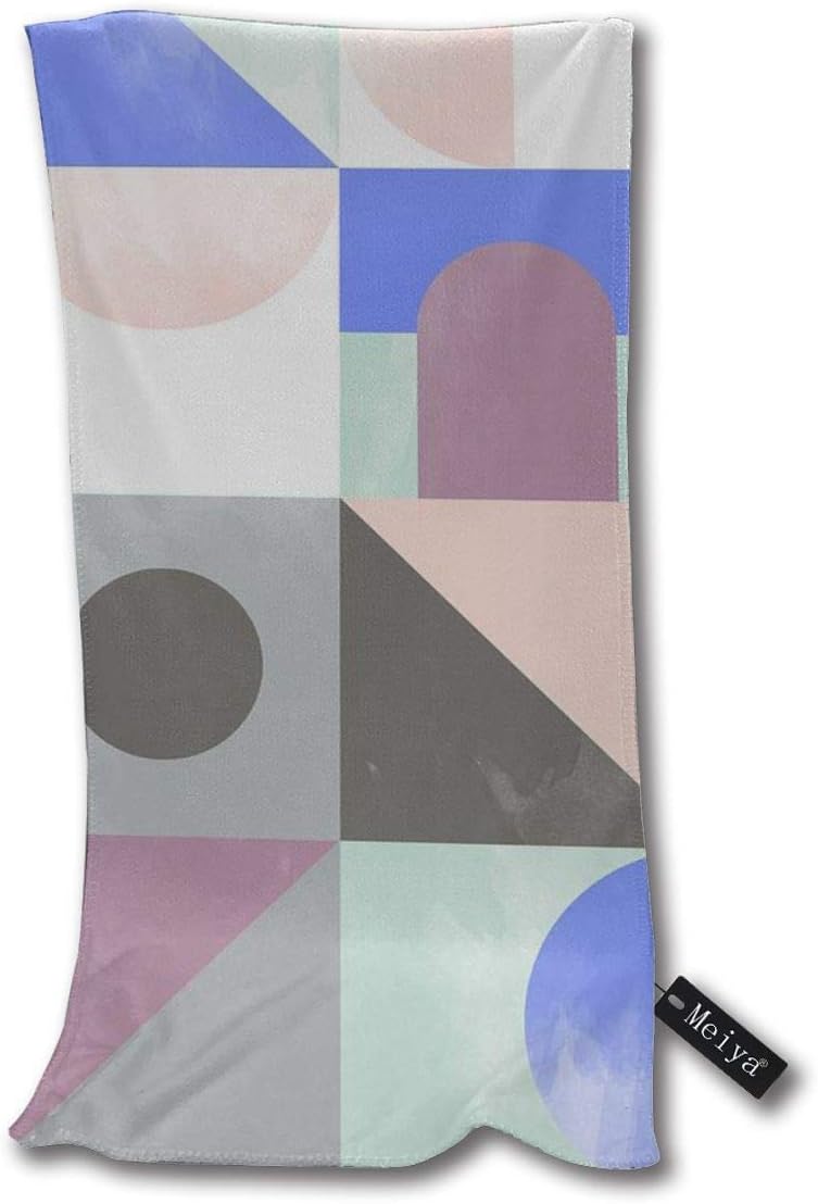 Huishe1 Toy Blocks Laurence Lavallee Small Bath Towel Ultra Soft Face Towels Highly Absorbent Multipurpose Hand Towels for Yoga,Gym and Spa,12