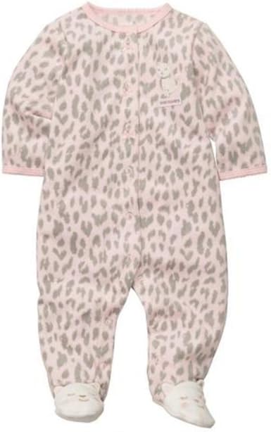 leopard baby pajamas