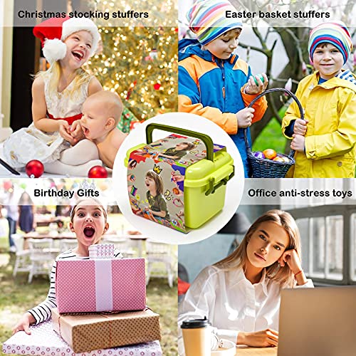 Fidget Toys, 32 Pcs Sensory Toys Set, Fidget Pack with Stress Ball Marble Mesh and More, Relieves Stress and Anxiety Fidget Toy for Children/ Adults/ ADHD/ Autism, Gifts for Birthday/ Classroom Reward