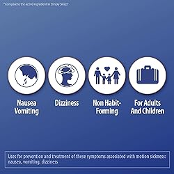 HealthA2Z® Motion Sickness Relief | Dimenhydrinate