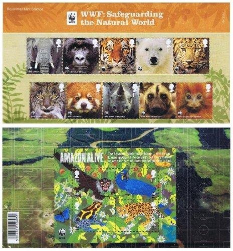 2011 World Wildlife Fund (WWF) inc. M/S Presentation Pack PP428 (printed no. 454) - Royal Mail Stamps