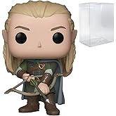 Lord of The Rings - Legolas Funko Pop! Vinyl Figure (Bundled with Compatible Pop Box Protector Case), The Lord of The Rings -