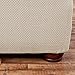 Home Fashion Designs Form Fit, Slip Resistant, Stylish Furniture Shield/Protector Featuring Lightweight Fabric. Savannah Collection Basic Strapless Slipcover Brand. (Sofa, Ivory)