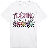 Teaching Sweethearts Candy Heart Teacher Valentines Day Comfort Colors Adult Heavyweight T-Shirt