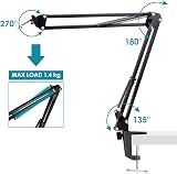 YOUSHARES Blue Yeti Mic Stand with Pop Filter Suspension Arm Pro by YOUSHARES view 5