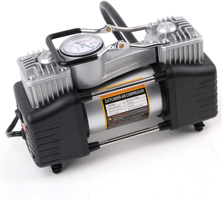 SALKI DIGI INFLATOR Tragbarer Luftkompressor - Digitaler Reifendruckmesser Für Auto, Motorrad, Fahrrad