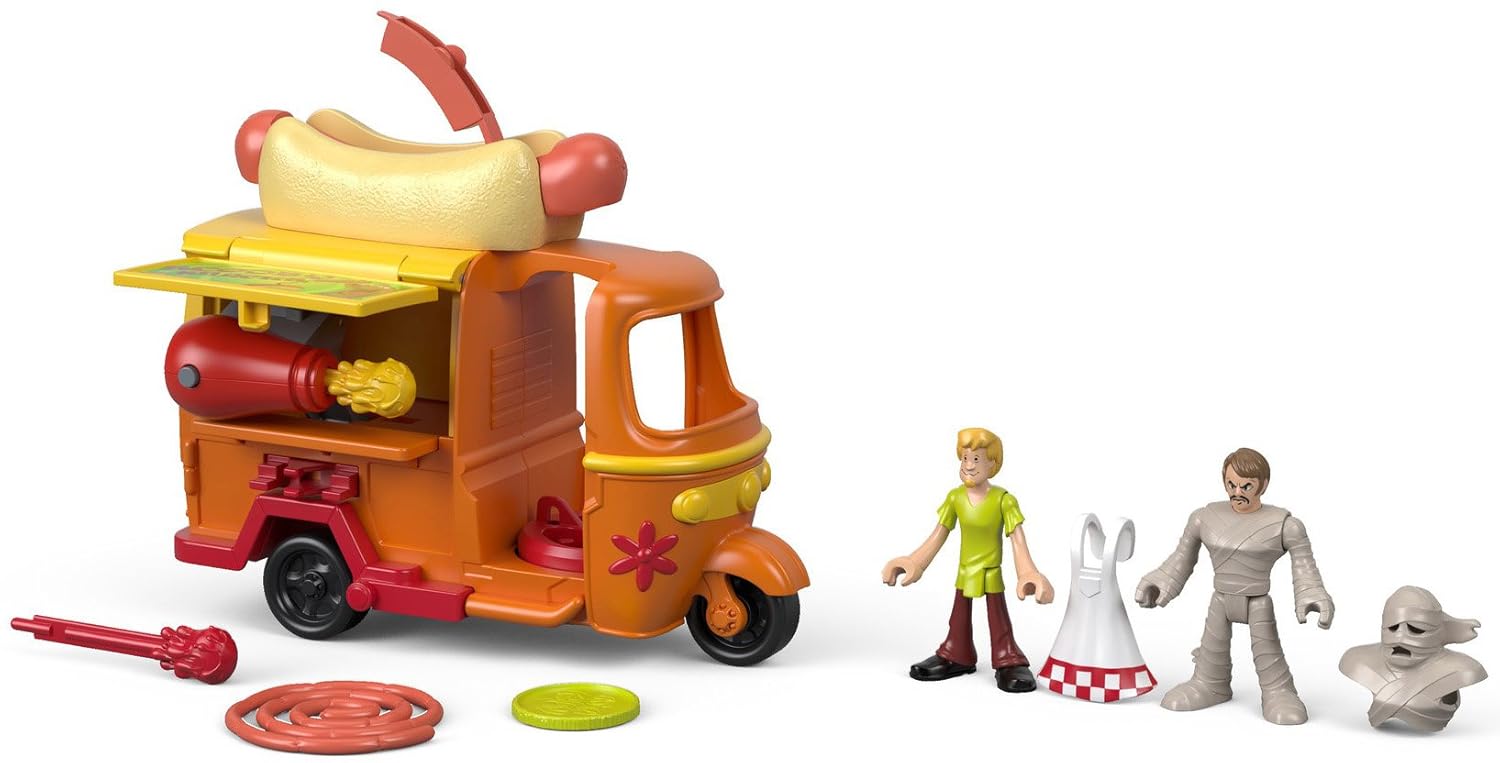 imaginext scooby doo hot dog cart