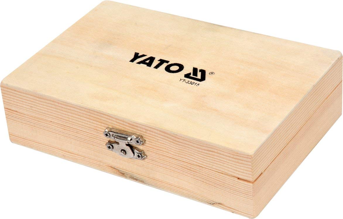 YATO YT-33015, drill bits set 5 pcs, 13-35mm wood drill bits for hinges - Image 4
