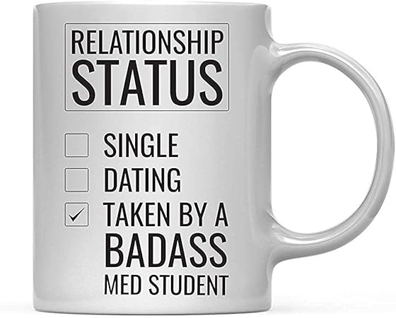 Studente Di Medicina Include Divertente Natale Compleanno Marito Moglie Fidanzata Fidanzato Idee Regalo Novita Tazze Da Caffe Tazza Da Te In Ceramica 11 Oz Amazon It Casa E Cucina