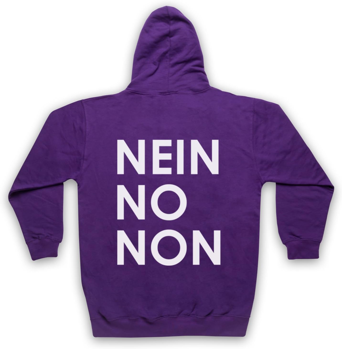 Inspired Apparel Inspired by Nein No Non As Worn by Thom Yorke Rock Unofficial Adults Zip Hoodie