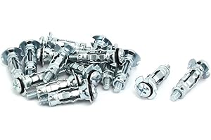 IIVVERR M4x20mm Phillips Socket Head Expansion Bolt Sleeve Anchor 15pcs (M4x20mm Phillips Socket Head Expansion Bolt Sleeve A