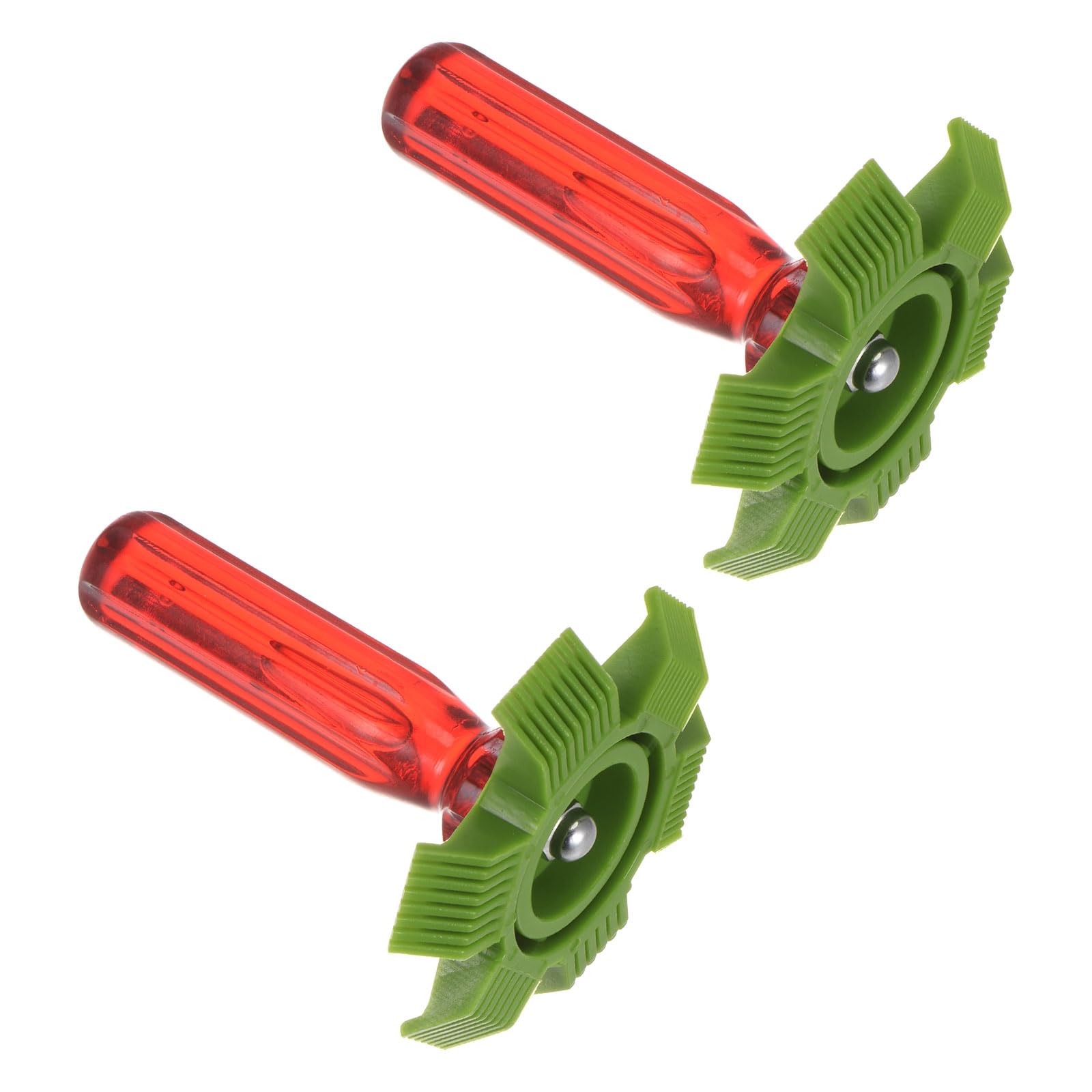 PATIKIL 3.2" Air Conditioner Fin Comb, 2 Pcs AC Coil Cleaner Fin Straightener Brush Condenser Coil Radiator Repair Tool for AC Unit Refrigerator Evaporator