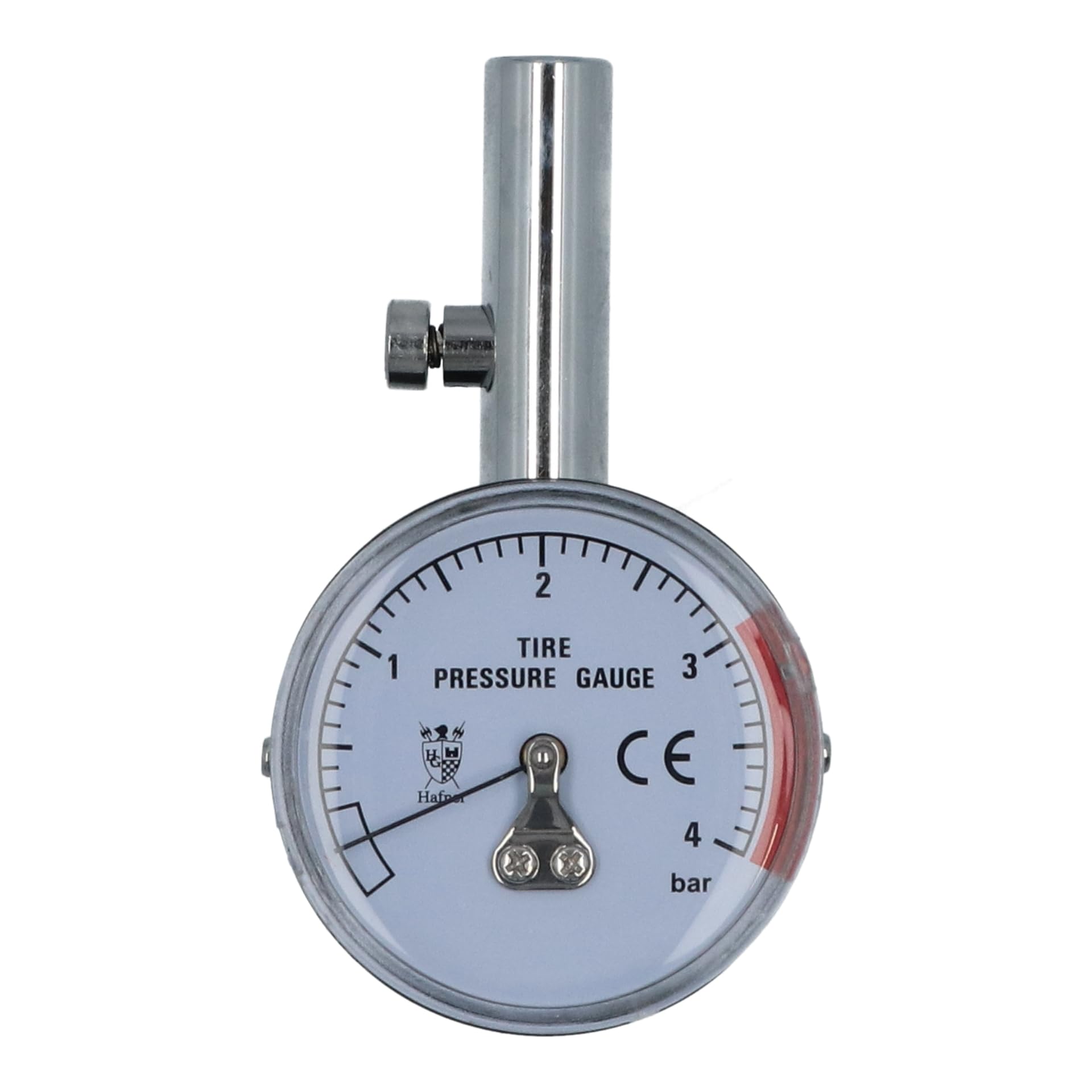 Carpoint Professional Tyre Pressure Gauge, silver