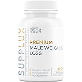 Nutrimend IQ Premium Male Weight Loss - Fat Burner for Men - Supports Healthy Pathways Associated with GLP-1 Activity - Appetite Suppressant, Energy Booster, Helps Sustain Muscle - 60 Unisex Capsules
