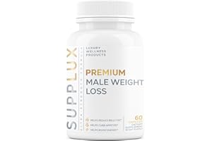 Nutrimend IQ Premium Male Weight Loss - Fat Burner for Men - Supports Healthy Pathways Associated with GLP-1 Activity - Appetite Suppressant, Energy Booster, Helps Sustain Muscle - 60 Unisex Capsules