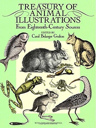 Download Treasury of Animal Illustrations: From Eighteenth-Century Sources PDF