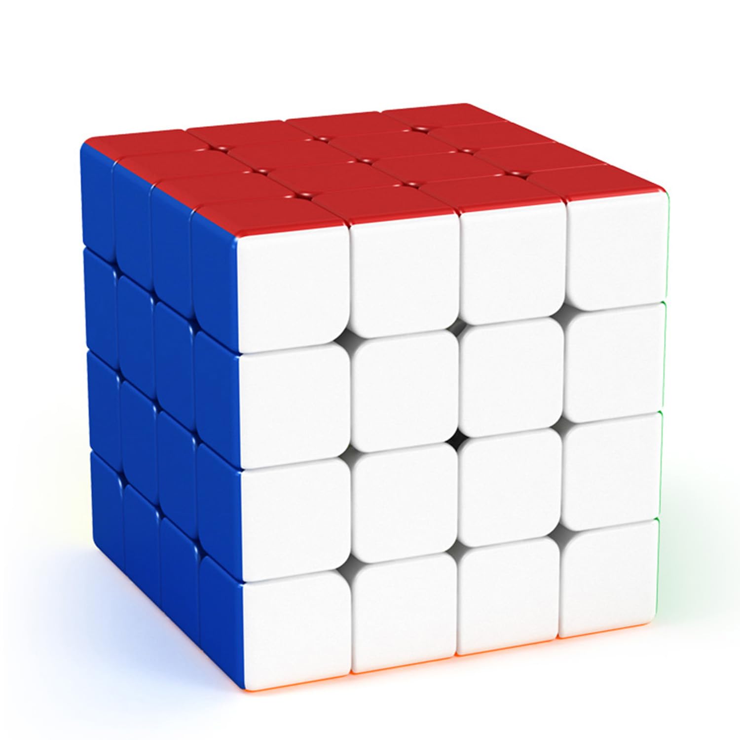 MOYU Meilong M 4x4 Speed ​​Cube Professional Smooth Stickerless 4x4x4 Magic Cube 3D Puzzle Brain Teasers for Cube Lovers(4M)