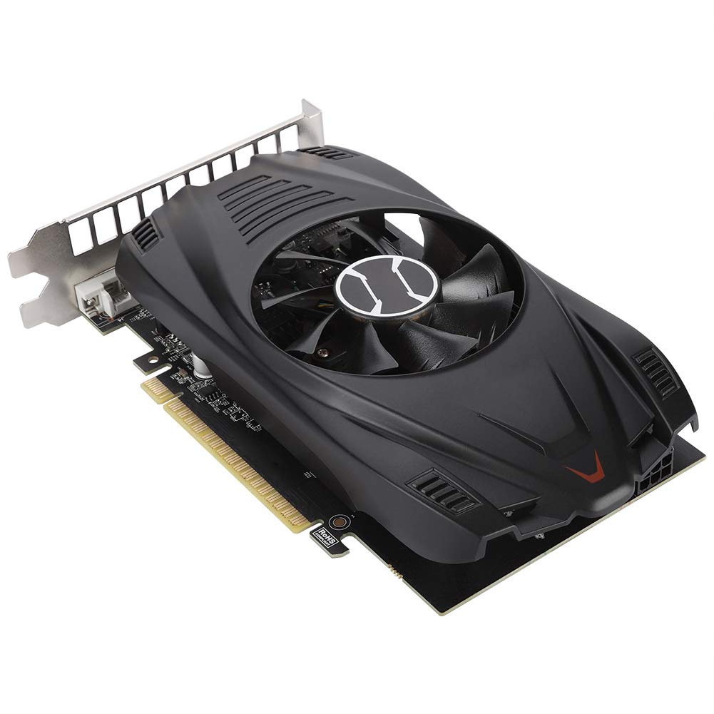 Richer-R Independent Graphics Card GTX750ti Video Capture Card Gaming Video Card with Cooling Fan 2GB GDDR5 Large Memory(4GB)