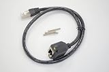 Cat8 Panel Mount Ethernet RJ45 Passthrough Coupler Adapter FTP 40GBps view 5