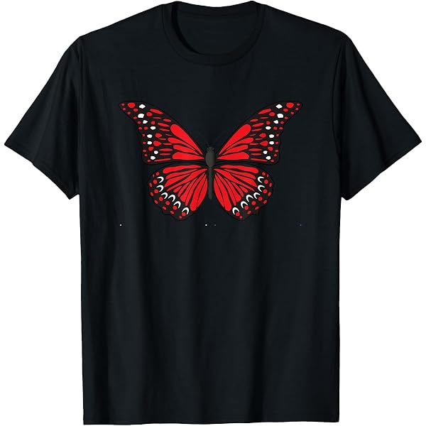 Amazon.com: Butterfly T-Shirt Flying Butterfly Wings Shirt T-Shirt