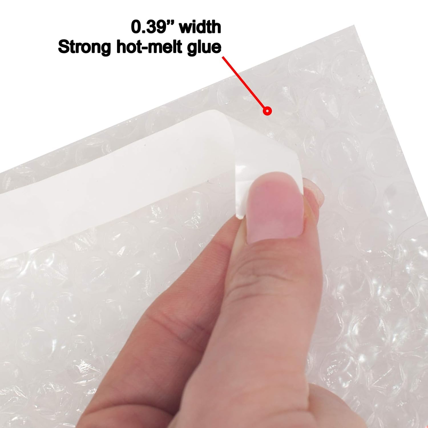 Packing Bubble Out Bags 7 x 8.5 Clear Cushioned Pouches 7 x 8 1/2 by