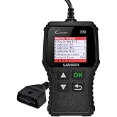 Launch CR319 OBD2 Scanner Engine Fault Code Reader for OBD2 Protocol Cars | Read &amp; Clear Codes,DTC Lookup,Live Data,I/M Readiness,O2 Sensor Test,EVAP System Test,Plug &amp; Play,CAN Diagnostic Scan Tool