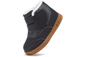 BMCiTYBM Toddler Snow Boots Boys Girls Little Kids Winter Shoes Cold Weather Outdoor Lightweight (Toddler/Little Kids)