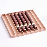Woho Spanish Cedar Cigar Tray for Cigar Display &amp; Sharing for Tupperdor/Box | 8.5"X7.3"X0.6" Spanish Cedar Wood Tray for Cigar Humidor/Tupperdor/Box/Case, Cedar Tray for Cigar Storage/Organization/Aging
