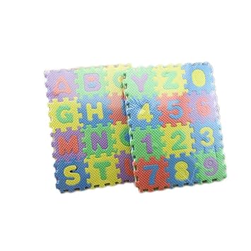 ellaroom Practical New Arrival Trumpet Bubble alphanumeric mat / Bubble / Game Puzzle(None Random)