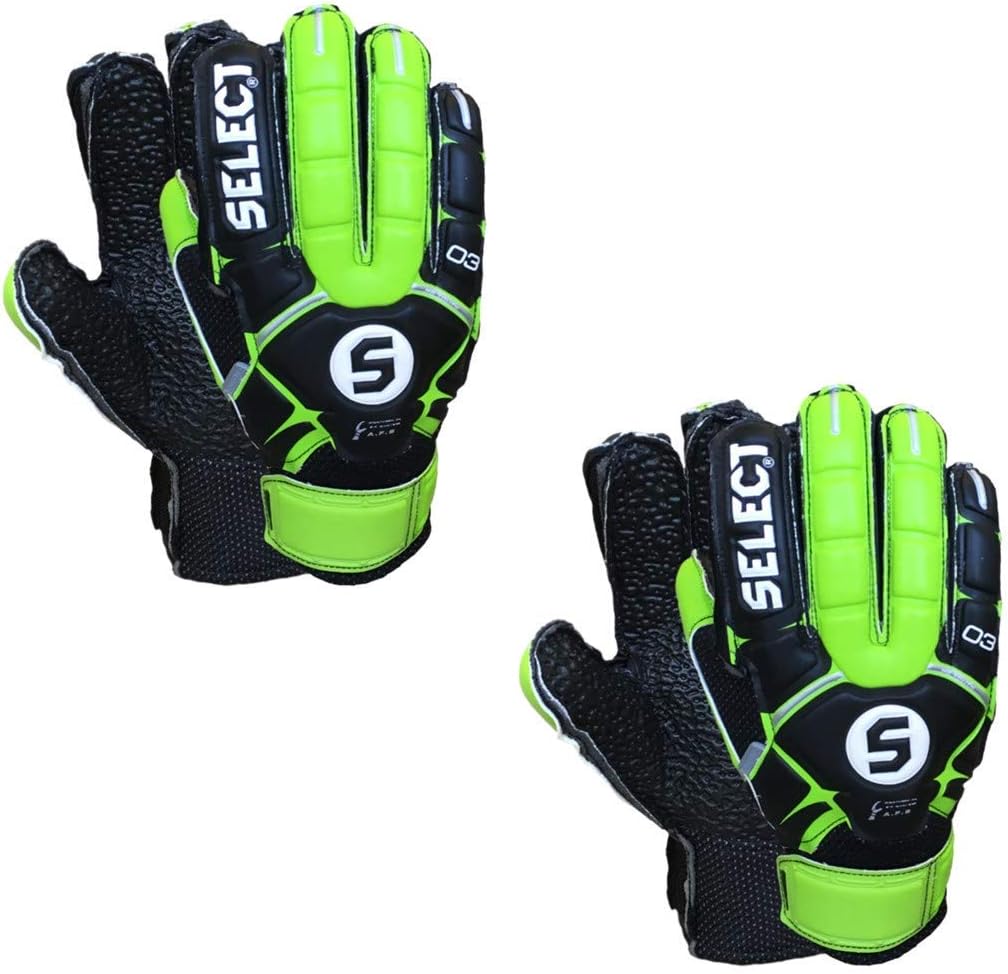 Select 03 Youth Hard Ground Goalkeeper Gloves with Finger