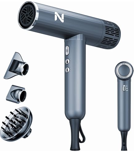 Amazon.com : Natrial Ionic Professional Hair Dryer with Diffuser