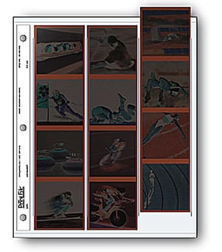 Dossier d'Impression 2x2-20H Rangement d'Archives 35mm Horizontal Lot de 100