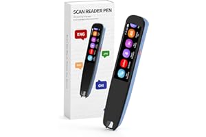NEWYES Scan Reader Pen Dyslexia Tool Reading Pen for Students Adults, Translator Scanner Pen