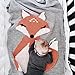 Makaor Kids Fox Knitting Blanket Bedding Quilt Play Blanket Animal Newborn Baby Throw Blanket Crib Wrap Blanket for 0-6 Age Baby (Size: 75cmx 105cm / 29.5