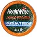 Healthwise Decaf Coffee K-Cups - Soothe Acid Reflux & Heartburn, Gentle on Sensitive Stomachs, Eases Digestive Discomfort - Hazelnut Flavor - 12 Count (Pack of 1)