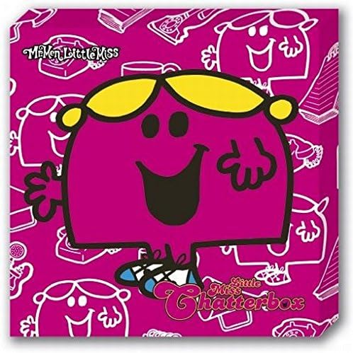 Plush Prints Mr Men And Little Miss Characters - Canvas Print Canvas Size: 12" X 20"