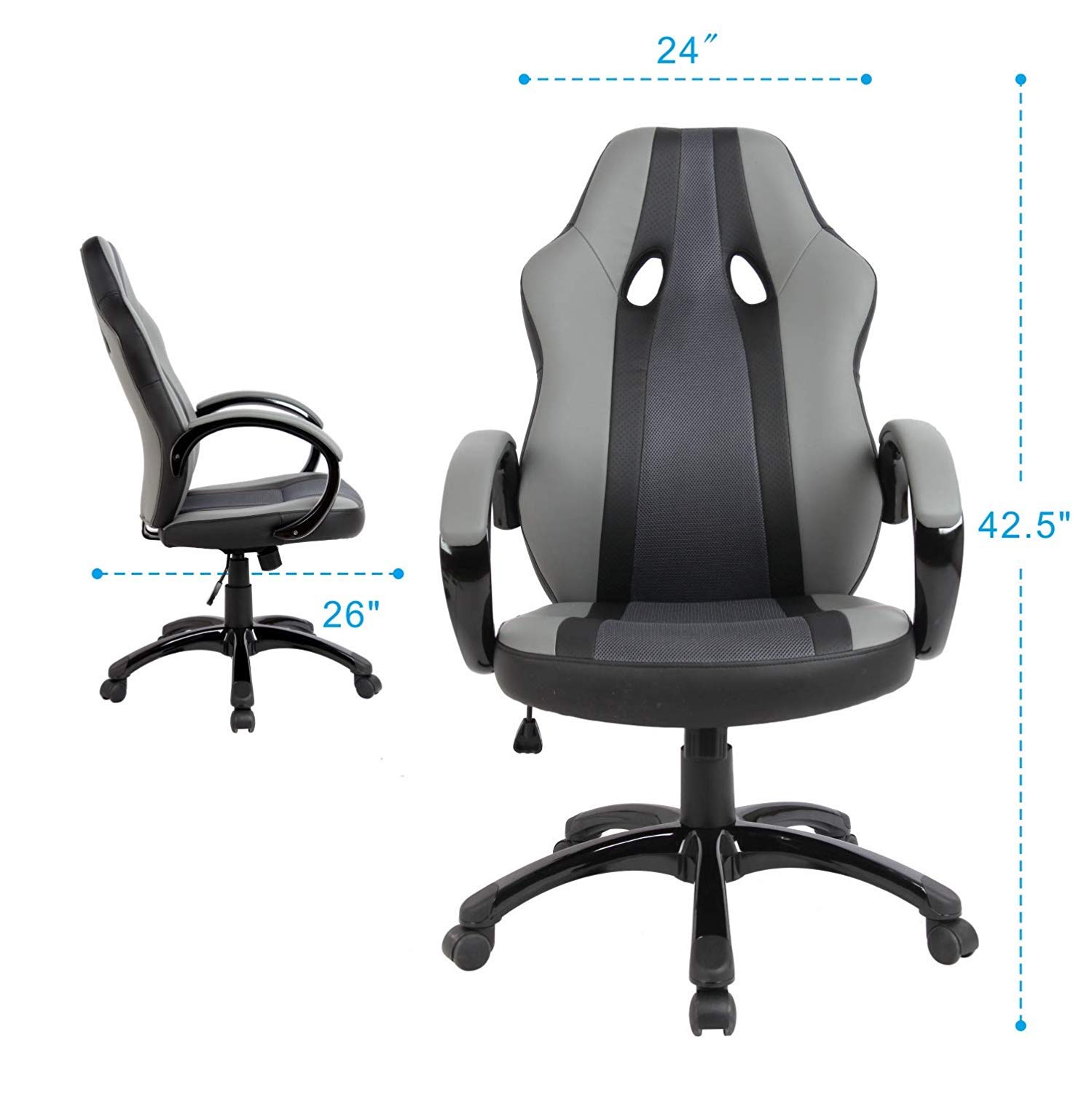 Smugdesk Office Chair, High Back Ergonomic Gaming Desk Chairs for