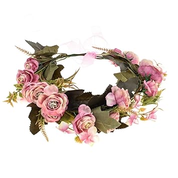 baby flower crown amazon