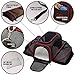Petyella Cat Carrier Pet Carrier for Small Dogs and Cats Expandable Soft Sided Crate for Pet - Airline Approved Medium Kennel Travel Bag - 2.8 lbs Dog Carriers with Bonus Blanket and Bowl,Dark Brown