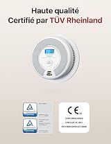 X-Sense SC07 Combination Smoke and CO Alarm with LCD 10-Year Battery EN view 5