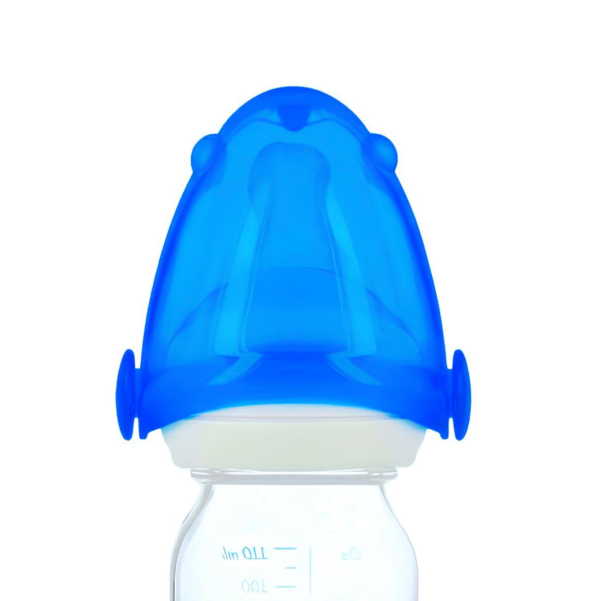 Clic-Clac System Teat Cover, Translucent Blue
