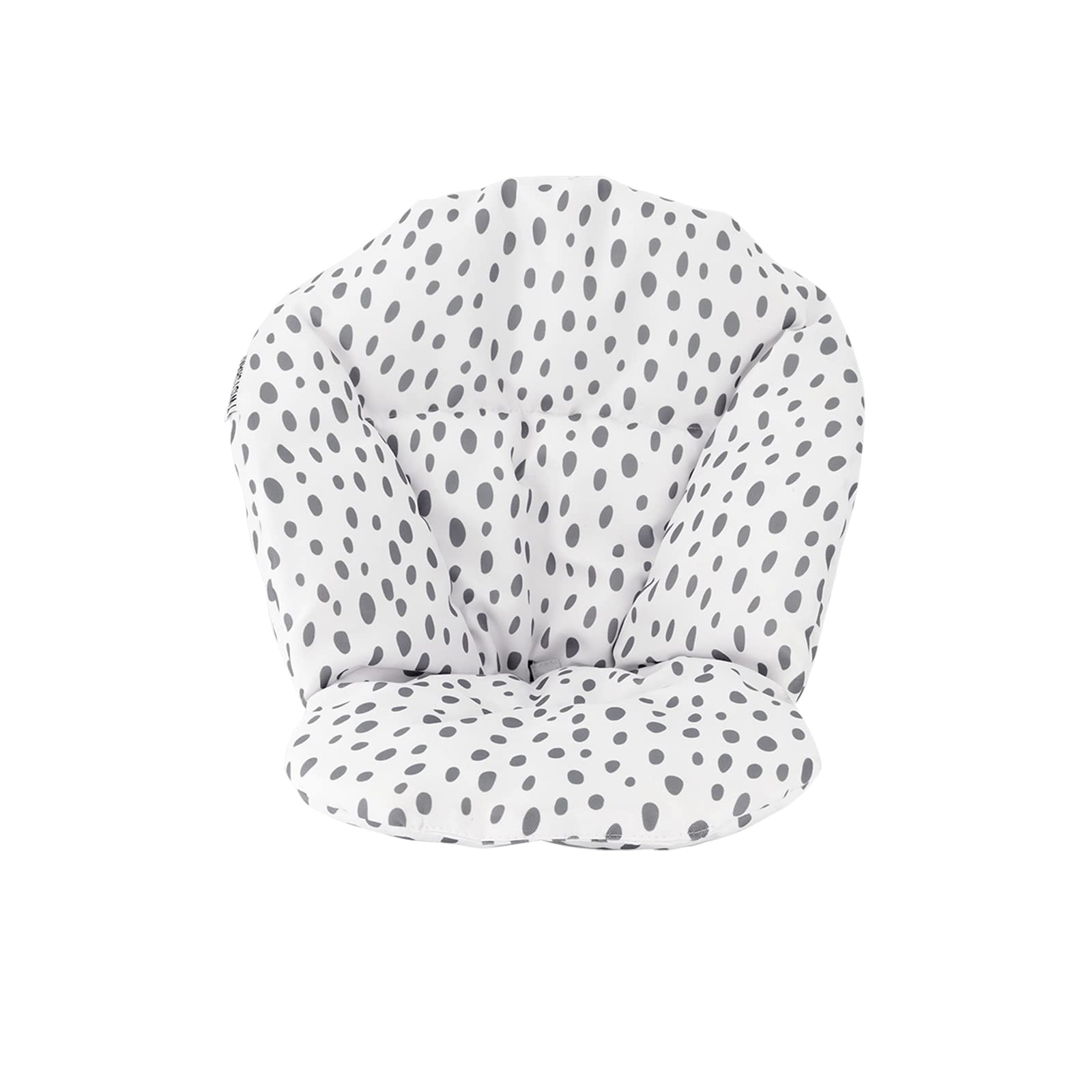 Twistshake Oeko-Tex Certified Cotton Cushion with Velcro Fastening for Highchair | Super Soft Cushion for Baby Chair | Easy to Install | Suitable from 6 Months to 15 kg | White