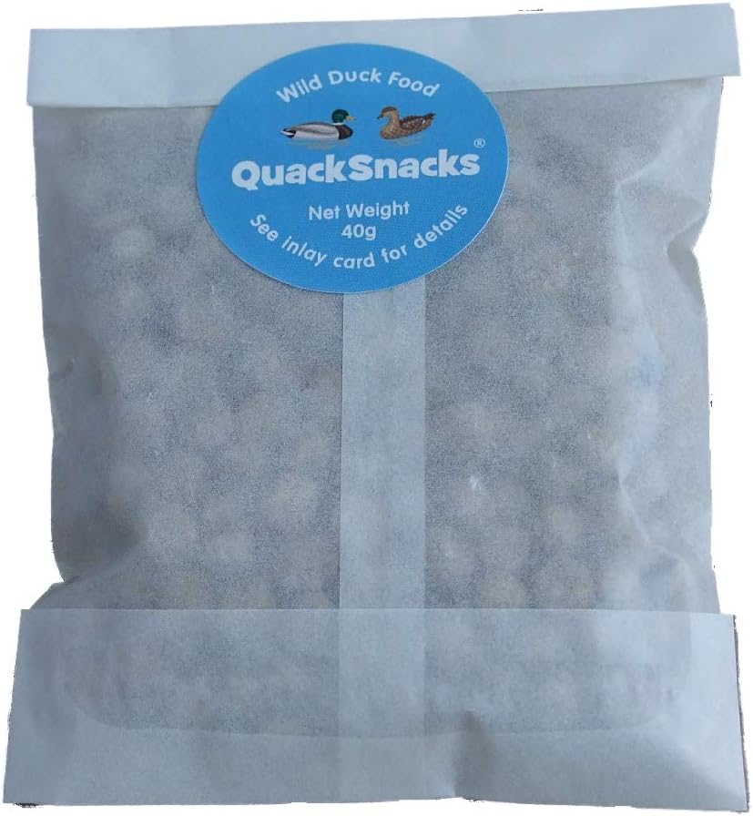 Quack Snacks Floating Wild Swan and Duck Food Pellets (22 Portion Packs), 1 count (Pack of 22) - Image 3