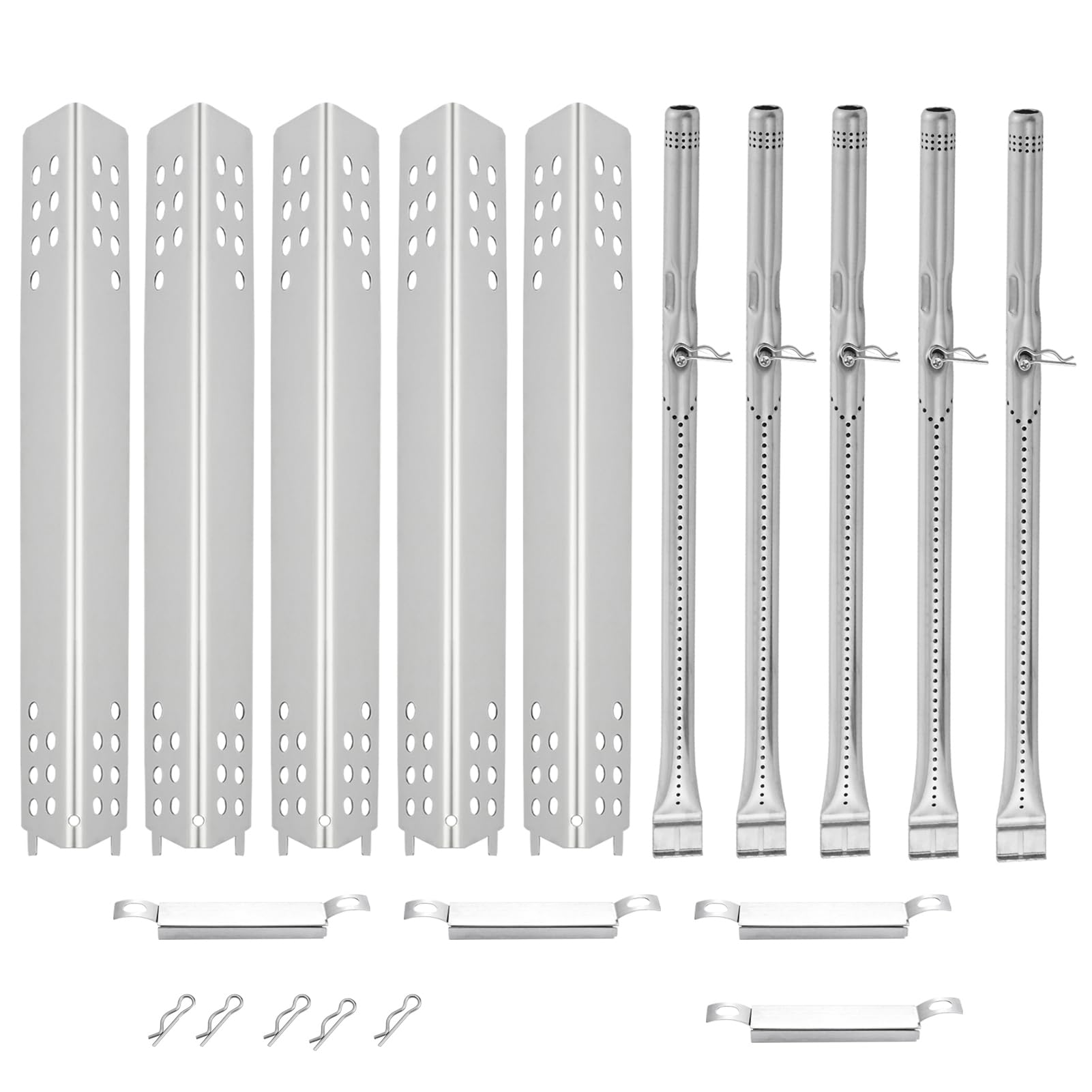 Photo 1 of 463347519 463347518 Heat Tent Burners 5 Burner Grill Replacement Parts 463243518 463243519 463275517 Charbroil Performance Parts 463244819 G470-0004-W1A Grill Part G321-4C00-W1 Burner Tube Replacement
