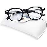 Dollger Blue light Glasses for Women Men Non-prescription Square Frame Computer Screen Blue light Blocking Eyeglasses