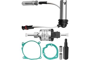 BOQNZN 12V Heater Glow Plug Repair Kit and 12V Fuel Metering Pump Heater 22451901 Fit for Eberspacher Espar Airtronic 2KW D2 D4 D4S, Parking Heater Maintenance with Strainer Screen