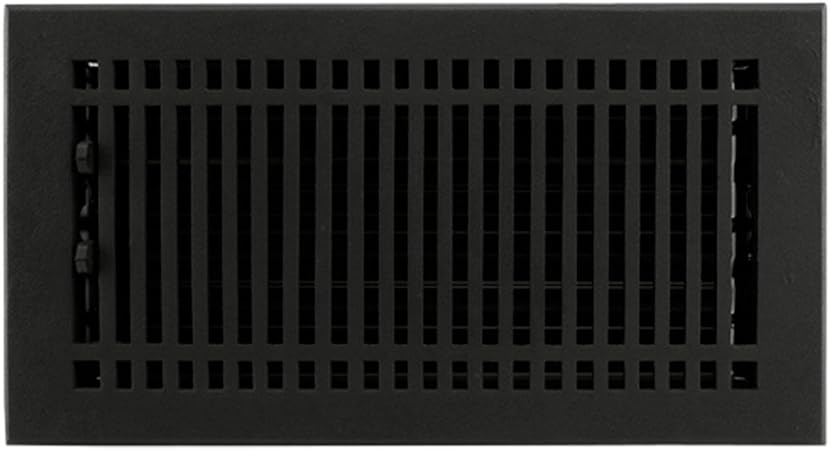 Naiture 6 X 12 Cast Iron Floor Register Contemporary Style In