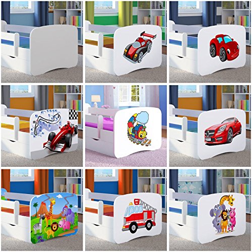 Pink Toddler Girl Bed Kids Bed Junior Childrens Single Bed with