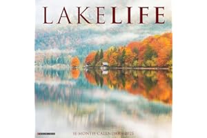 LakeLife 2025 12" x 12" Wall Calendar